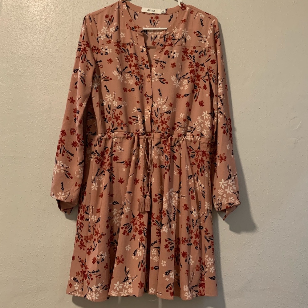 JustFab Cherry Blossom Dress